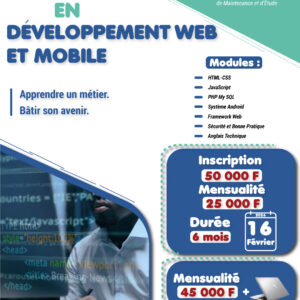 Développement Web et Mobile